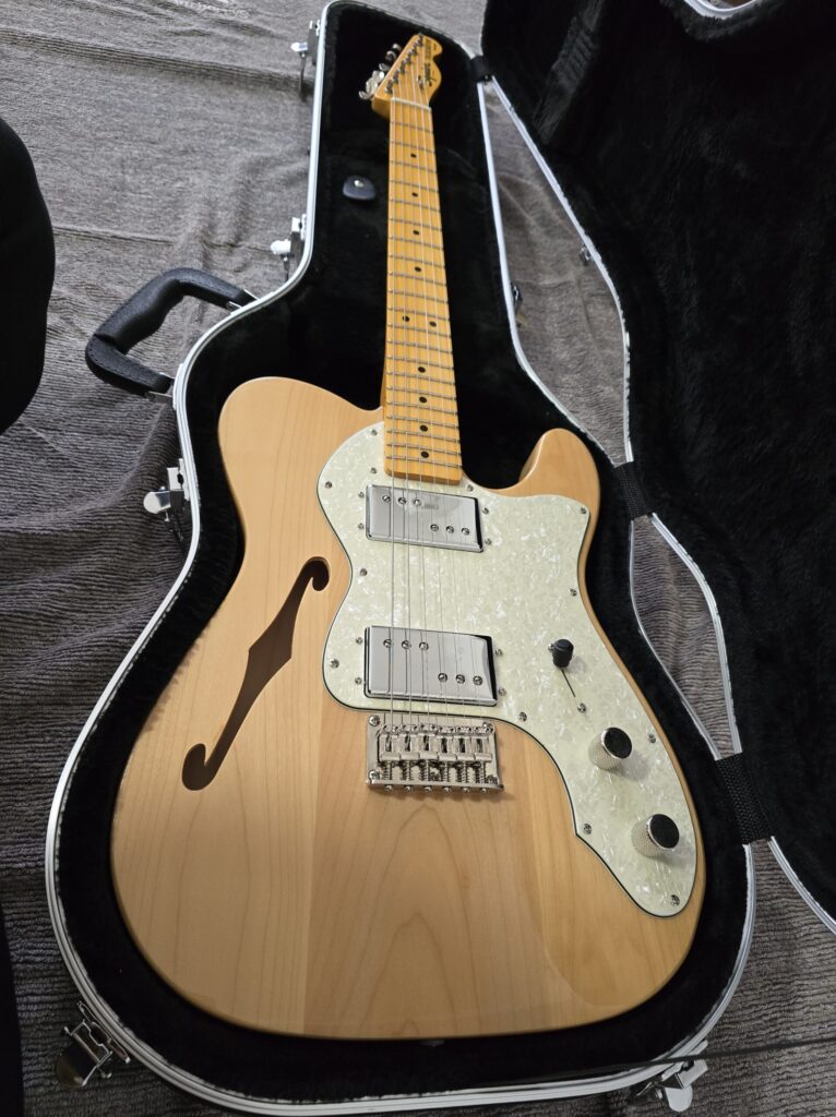 SquierTelecaster Thinline with クニフェ(CuNiFe)